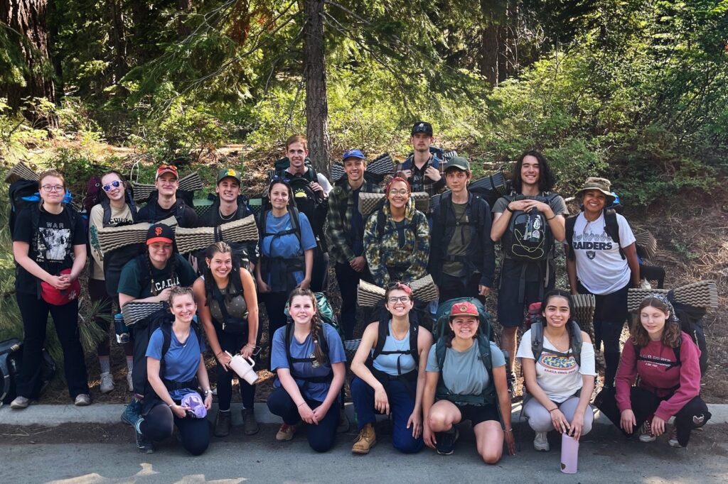 Counselor Training backpacking