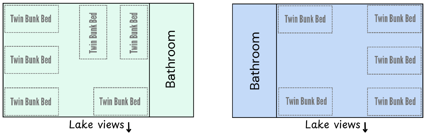 Aurora and Tuscarora layouts