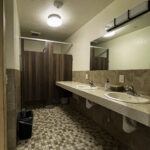 Belmont bathroom view 1