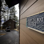 Derby-Talbot Lodge sign