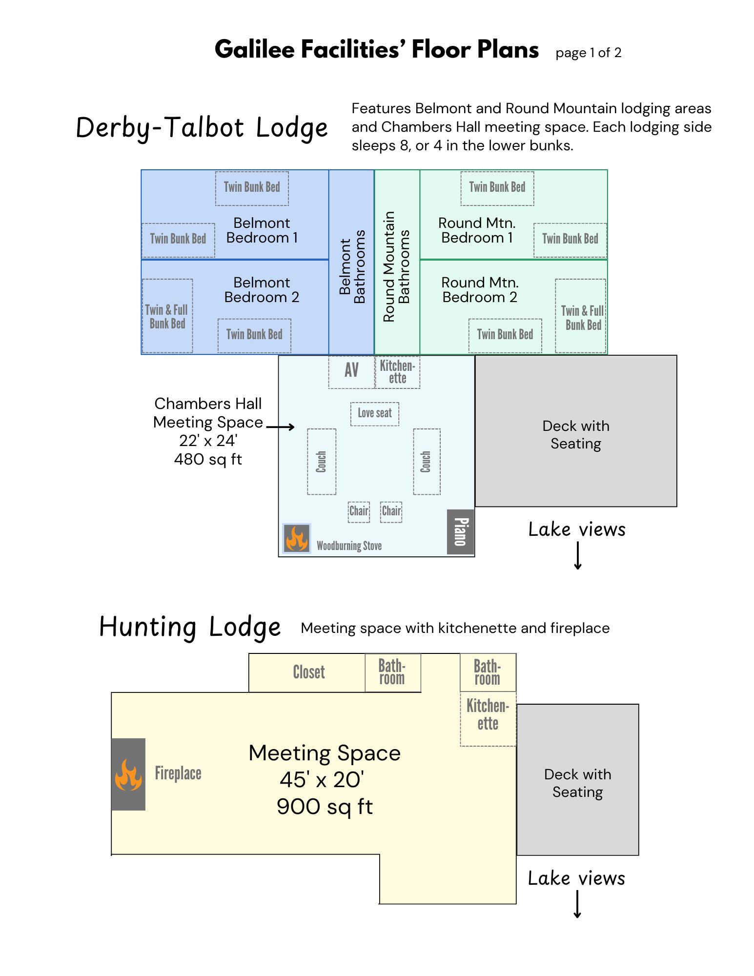 Facilities Floor Plans p1