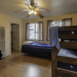 Lewis Cabin's north bedroom