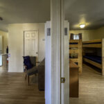 Lewis Cabin's north and south rooms