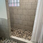 Renovated Tuscarora shower stall at Galilee