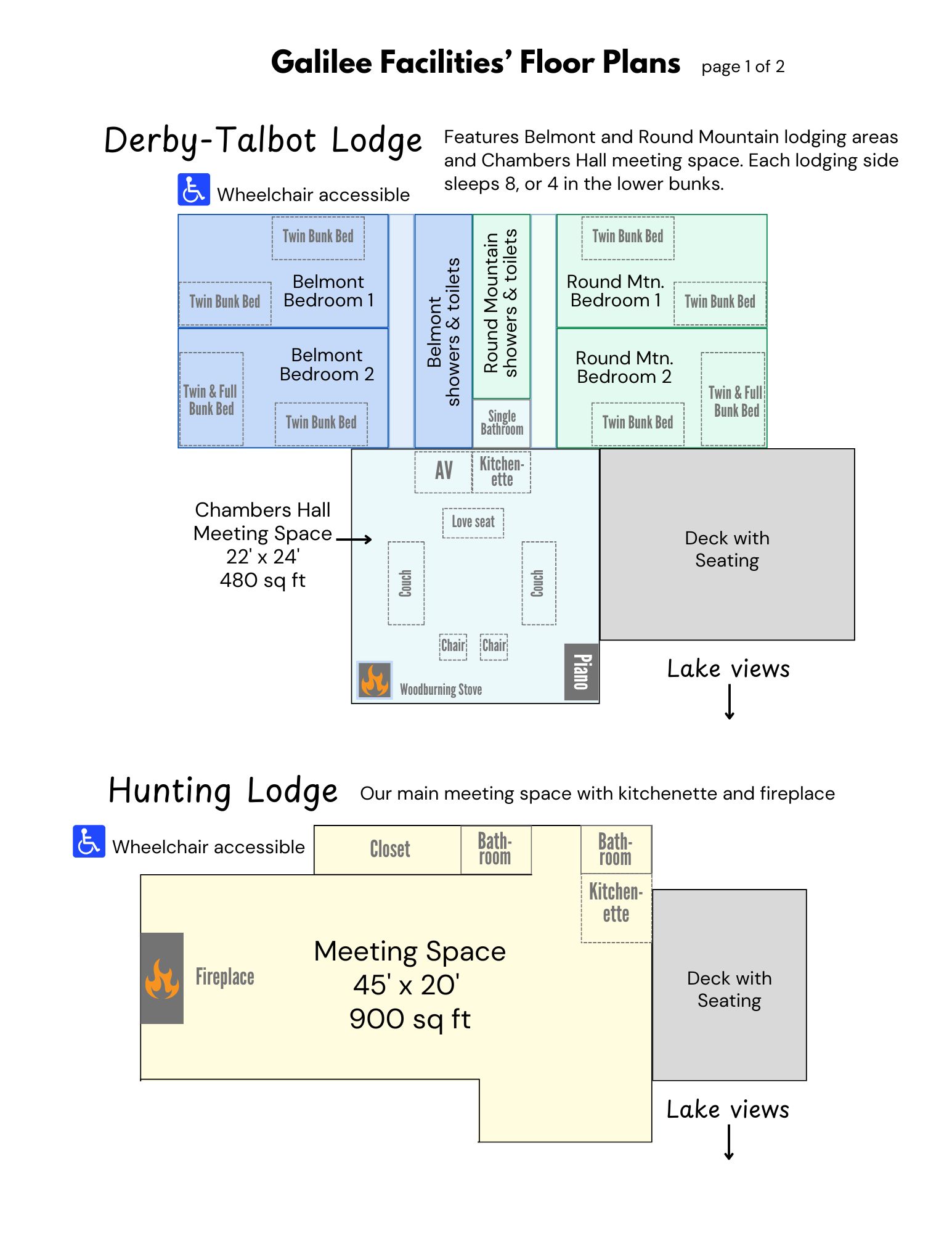 Facilities Floor Plans p1